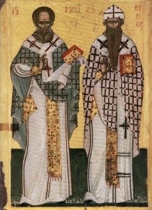 Άγιοι Αθανάσιος ο Μέγας και Κύριλλος, Πατριάρχες Αλεξανδρείας