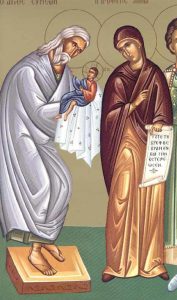 Άγιοι, Δίκαιος Συμεών ο Θεοδόχος και Άννα η Προφήτισ (1)