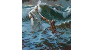 Ο Κύριος περιπατών επι των κυμάτων